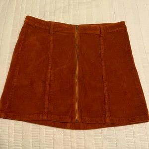 Corduroy Skirt